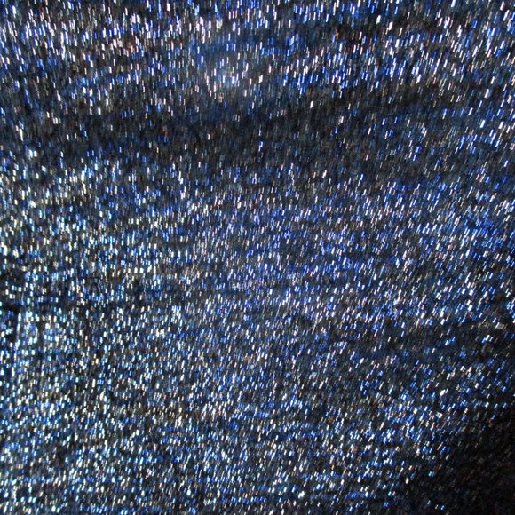 NEW NWT ALEXANDER WANG Glitter Trouser PANTS BLACK BLUE MIDNIGHT 4 - Picture 4 of 5